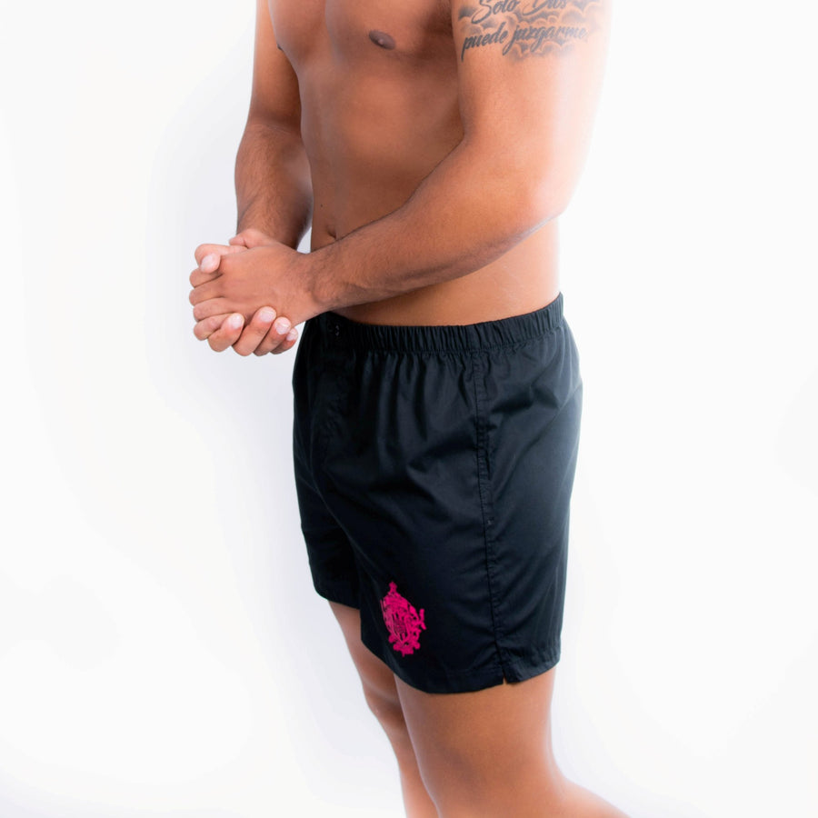 Boxer Coat Of Arms Pink - ARG Underwear